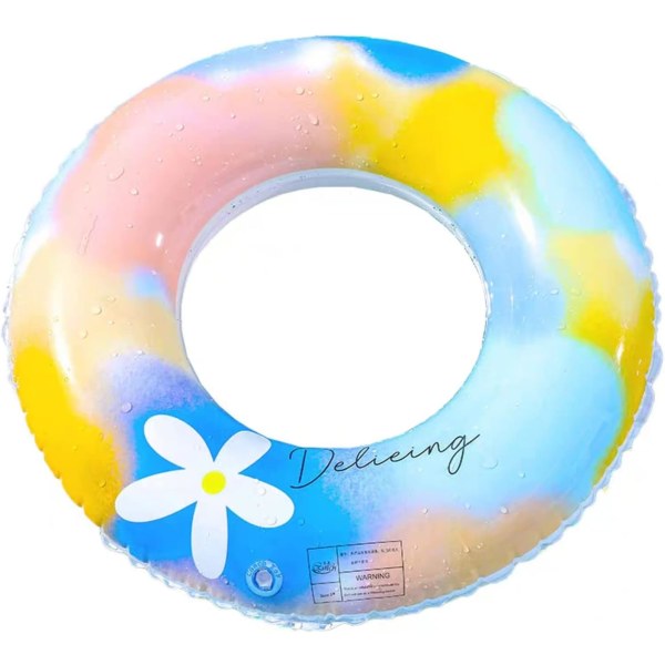 Inflatable swimming ring, swimming pool floating ring, water fun beach party summer swimming pontoon