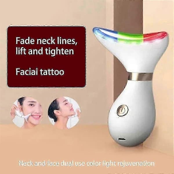 Blumene Face Pro - Blumene kasvojenhoitolaite 3 valolla, ryppyjä ehkäisevä kasvojen ja kaulan hoitolaite