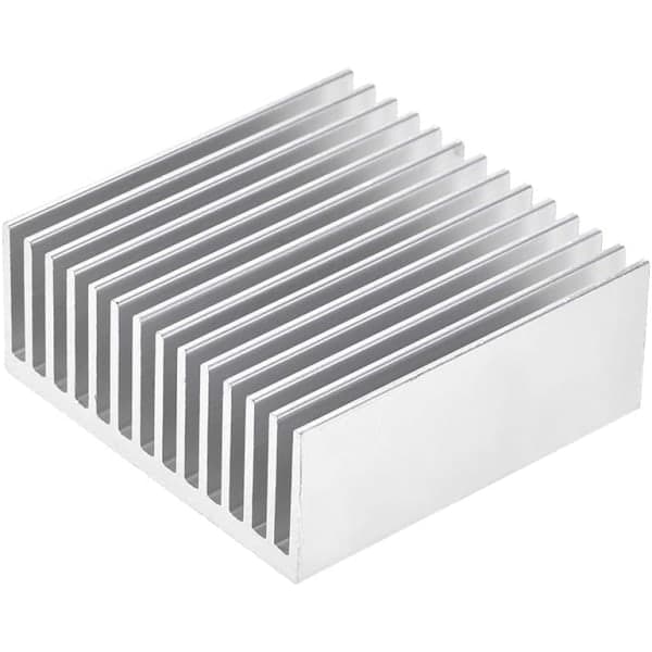 Elektronik køler køleplade til MOS GPU IC chip sølv 50 x 50 x 20 mm