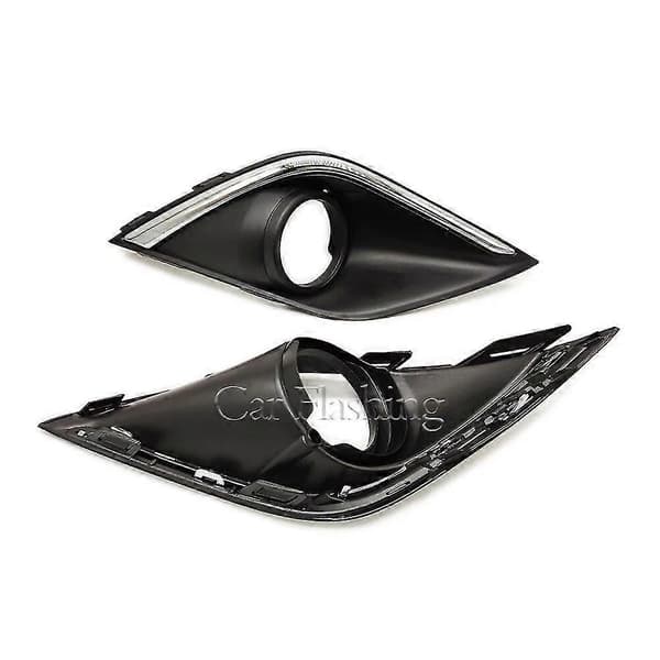 Krom Tåkelysdeksler For Mitsubishi Outlander 2016-2019 Tåkelys Lampe Ramme Deksel Tåkelyshette Ramme Deksel Grill Only L side
