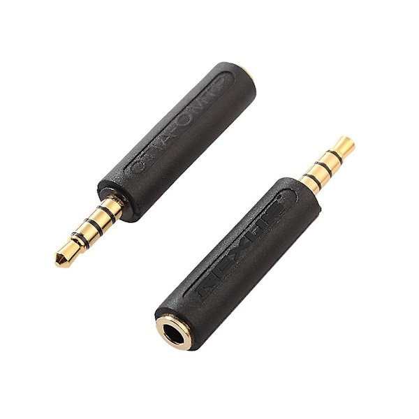 2 stk Omtp til Ctia / Ctia til Omtp Hodetelefon Audio Adapter 3,5 mm Hodetelefonkonverter