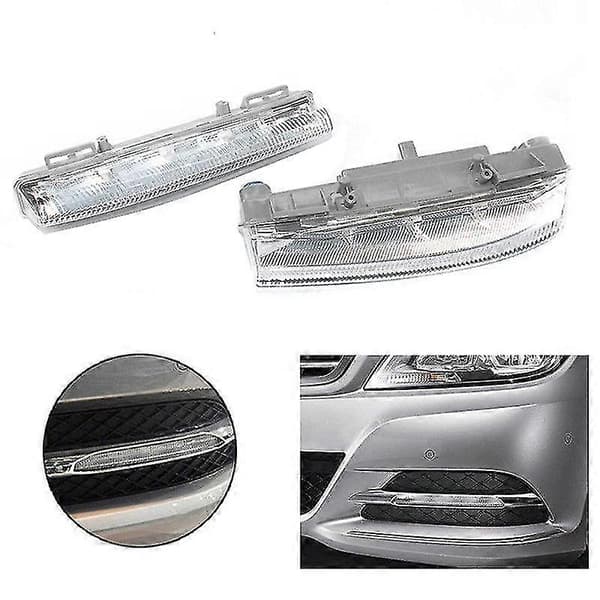 2 STK Front DRL Tåkelys Passer for - W204 W212 C250 C350 E350 A2049069000