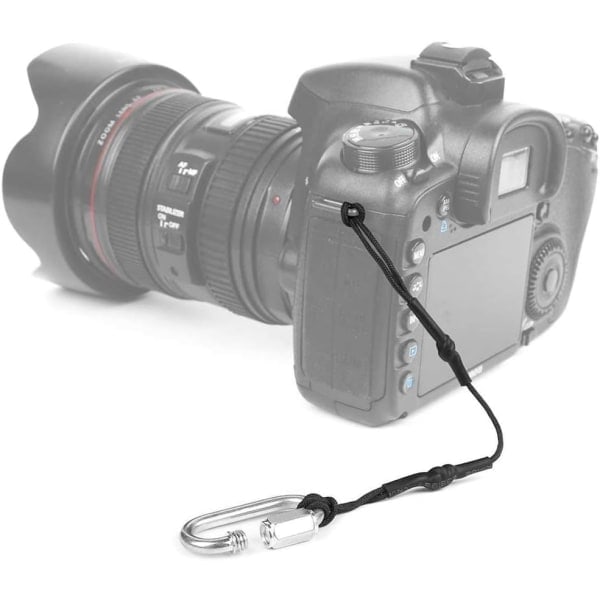 4-pak kamera rem sikkerhedsline, SourceTon kamerarem til DSLR kamera og spejlløse professionelle kameraer