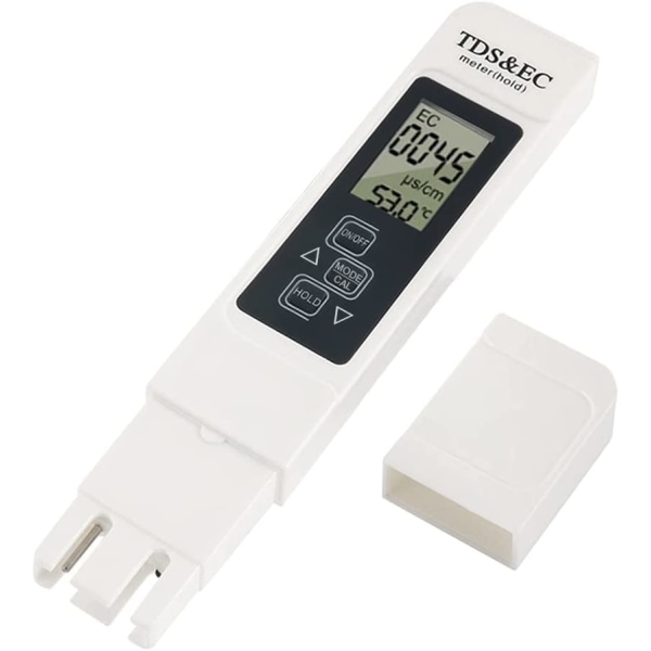 Water Quality Meter, 3 in 1 LCD Digital Water Quality Meter