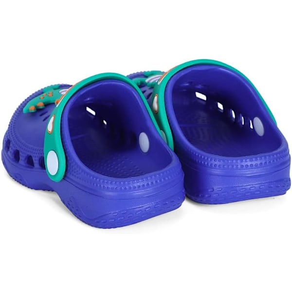 Småbarns Clogs Skor för Pojkar och Flickor, Halkskydd Strand/Pool Slides Barn Sommarslippers Blue 7/8 UK child