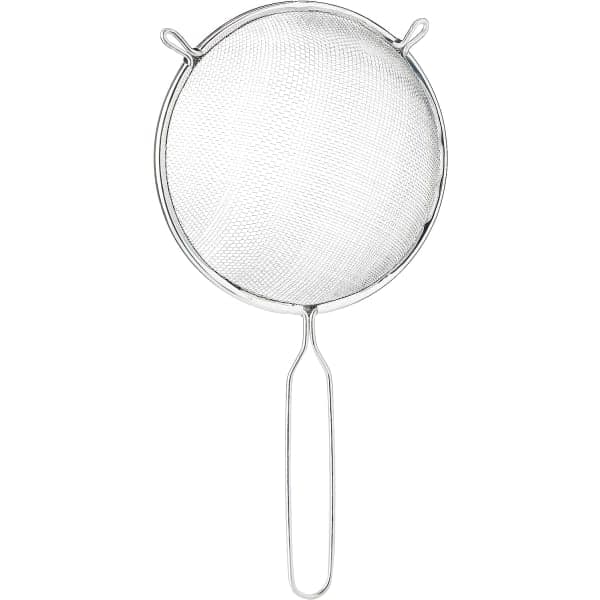 Metalsigte, 15 cm diameter, tin