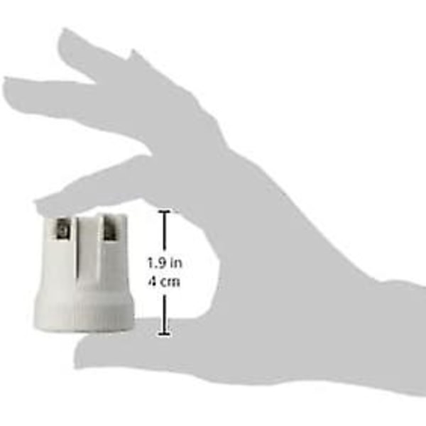 E27 porcelæn skruefatning