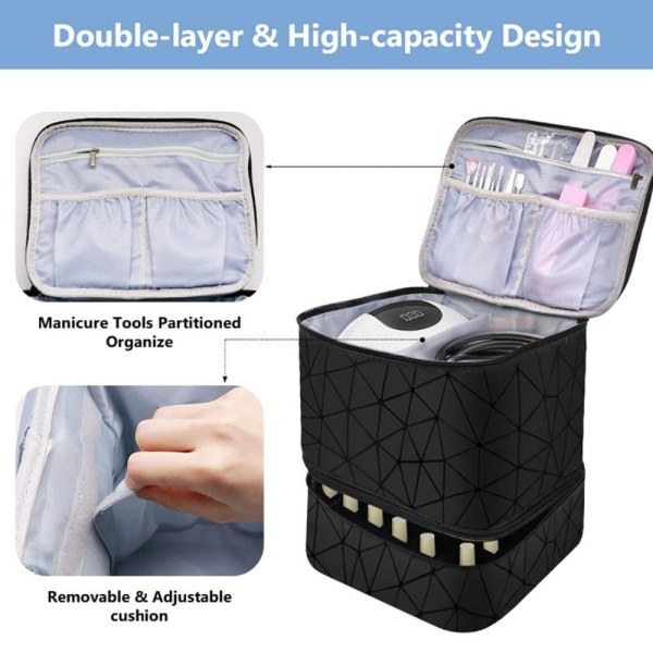 Negle Organiser Manikyr Taske black