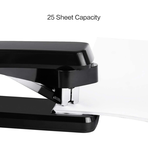 Svängarm svängbar häftapparat, 25 arks kapacitet, 360 graders roterande skrivbordshäftare för häften eller bokbindning