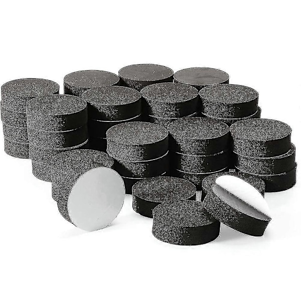 100 STK 50 STK Plantepotte Fødder Hævere Naturgummi Blomsterpotte Måtte Usynlige Pottefødder Til Tunge Udendørs Planter 50MM 50PCS