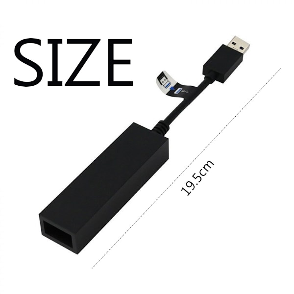 VR Adapterkabel for PS5, VR-konverterkabel PSVR VR-kameraadapterkabel for PS5-spillkonsoll for vertskamera, VR-tilkoblingskabel for PS5