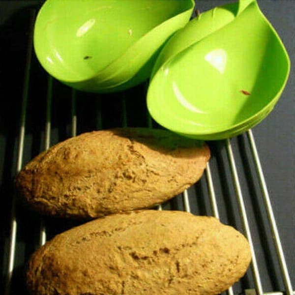 2x Silikone Brødbageform Brødbageform Brødbageskål Bageplade (2 stk)