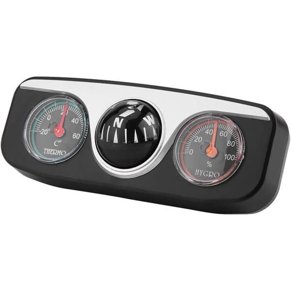 Analog inomhustermometer-hygrometer, luftfuktighet, temperatur D