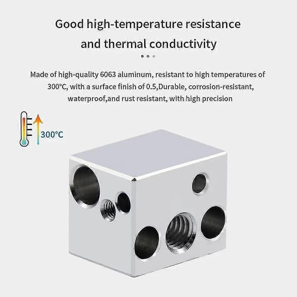 Professionelt Hotend Kit til Neptune 4/4pro 3D Printer Bimetalisk Rør Varmeblok Set B