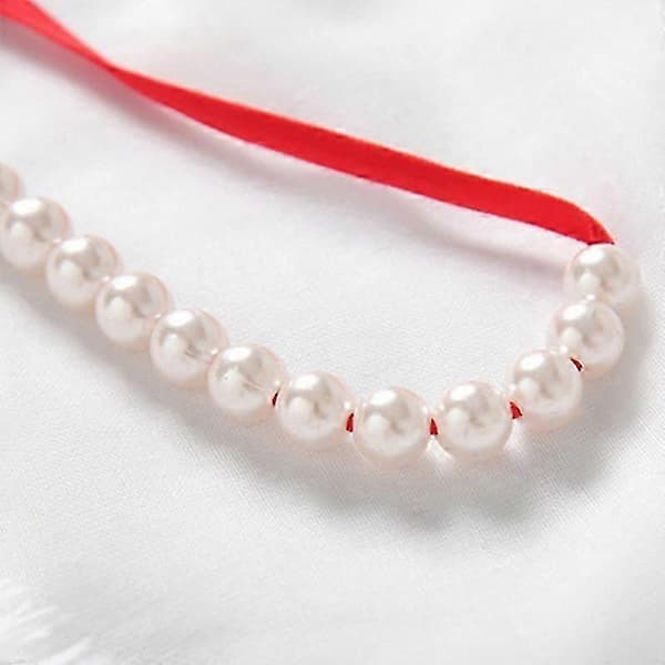 1 kpl Naisten alushousut Micro G-stringit Seksikkäät alusvaatteet helmellä Red 1 Pcs