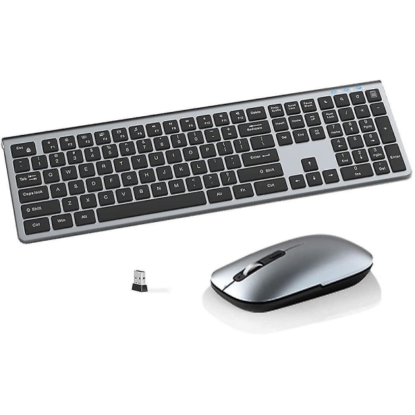 108 button wireless 2.4G keyboard and mouse set, multi language keyboard and mouse