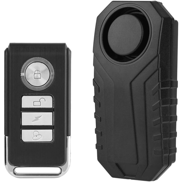 Wireless anti-theft alarm for motorcycles and bicycles