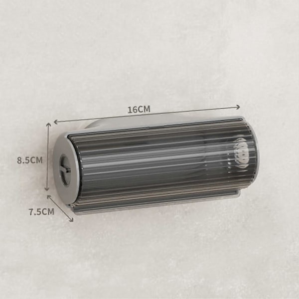 Väggmonterad soppåsedispenser plastpåsar shoppingpåsebehållare Light Gray