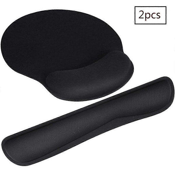 Musematte, Ergonomiske Musematter for PC, Muse- og Tastatur Håndleddstøtte Sett