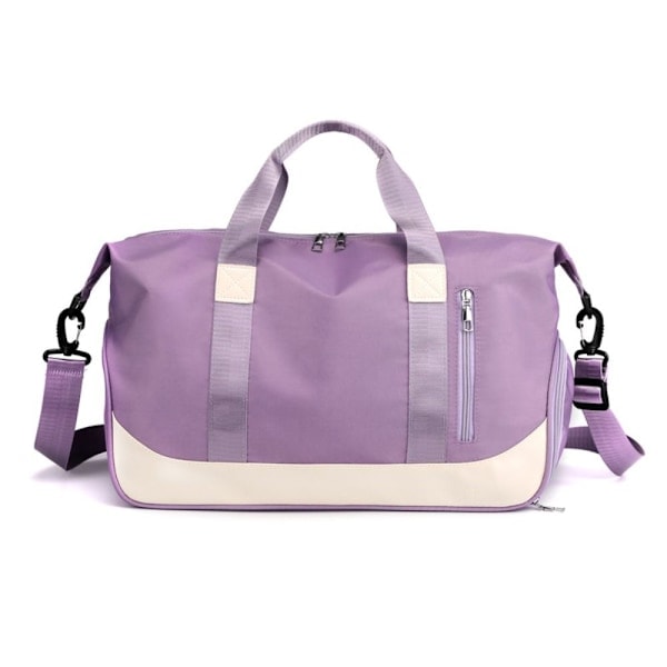 Sports Gym Bag Fitness Treningsbag LILA Lilla Purple