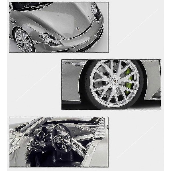 1:24 Leluauto Porsche 911 Carrera 4s Musta Simulaatiomalli Metallikoriste Kokoelma Leluauto Useita Värivaihtoehtoja white