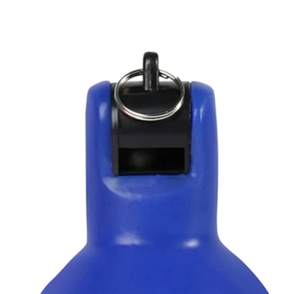 2 Stycken Handpress Visselpipor Högljudda Sportvisselpipor för Vandring Inomhus Utomhus gul och röd yellow and blue 12cmx6.5cm