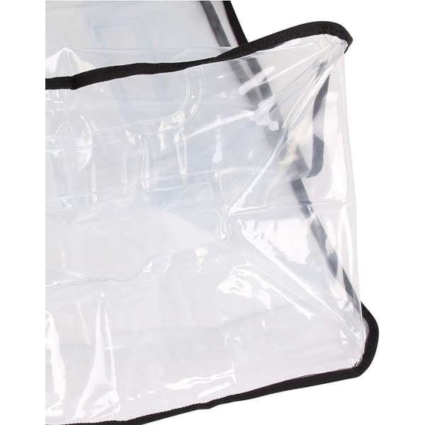 Kofferttrekk, Transparent PVC Kofferttrekk, Vanntett, Støvtett og Ripebeskyttelse, for Koffert, Bagasje