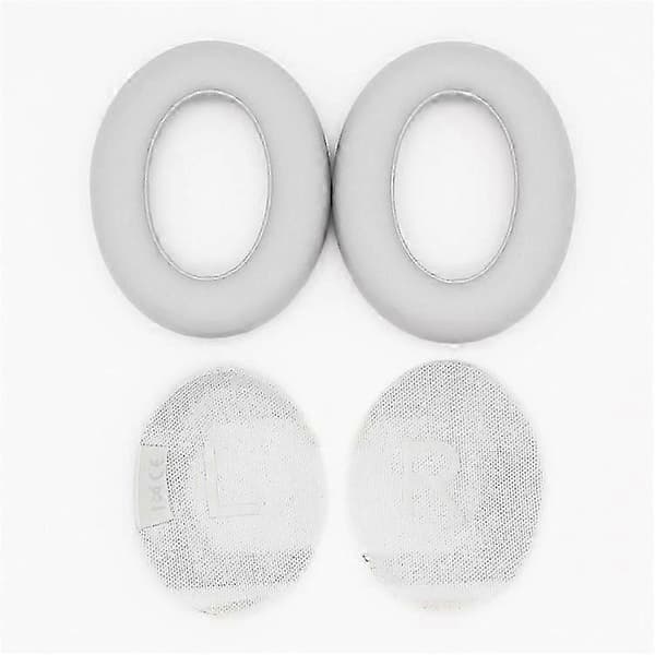 Erstatning Protein Leather Øreputer Øreputer for Bose 700 Nc700 Bluetooth Hodetelefoner 1 Par Sett White