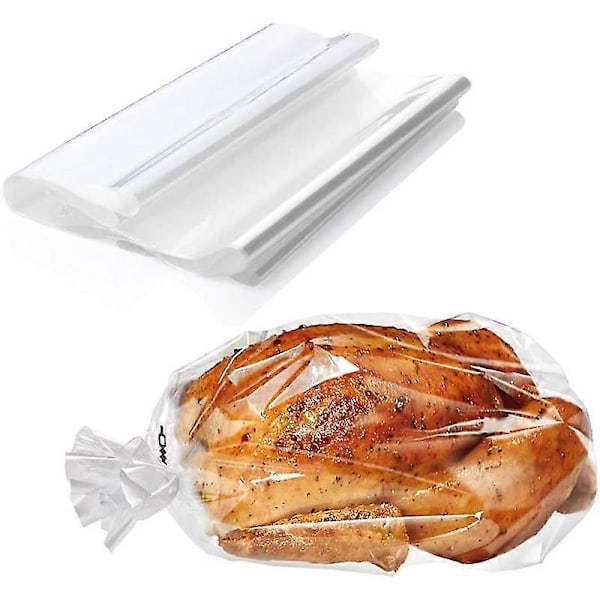 10 stk. Store stekeposer 61*48cm Sikre for bruk i ovn eller mikrobølgeovn -xx