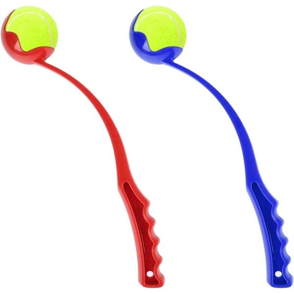 2 KPL Koiran Pallonheitin, Heitin Handsfree-koiran pallon nouto- ja heittolaite, Kannettava pitkän matkan pallonheitin lemmikeille