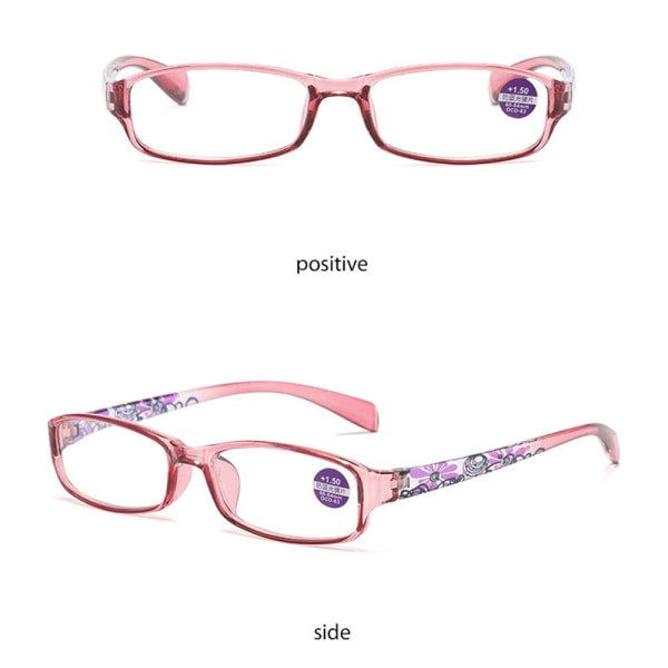 Læsebriller Presbyopiske briller ROSA STYRKE +2.50 rosa styrke +2.50-styrke +2.50 pink Strength +2.50-Strength +2.50