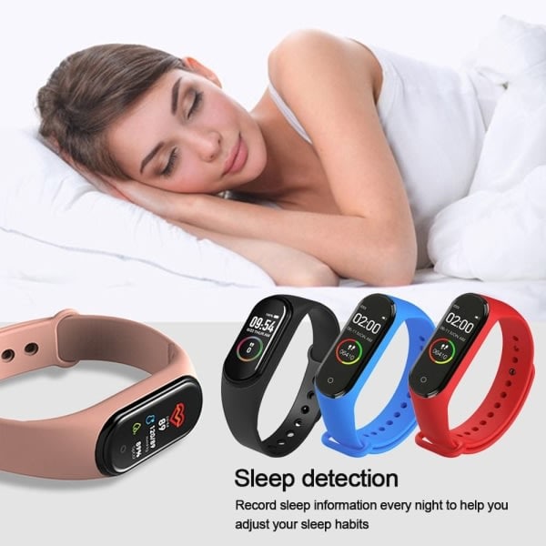 Älykello Fitness Tracker Punainen Red