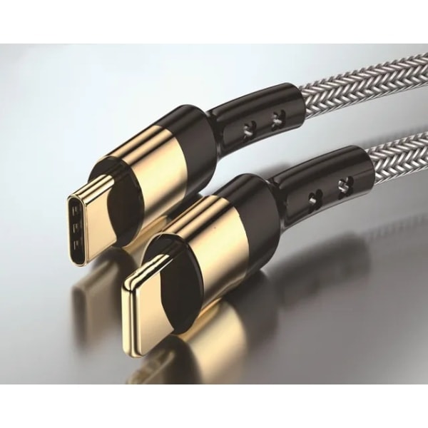 Extra Stark Laddningskabel iPhone GULD 2 Meter