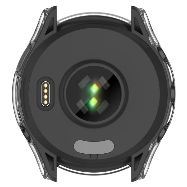 Smartwatch etui med skærmbeskytter til Garmin Forerunner 265S Tran Transparent