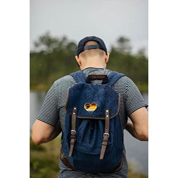 5 kpl Biseksuaalinen ylpeys sydänmuotoinen rintaneula, pinssi, lippu, rintaneula Pack 5 Bear Pride