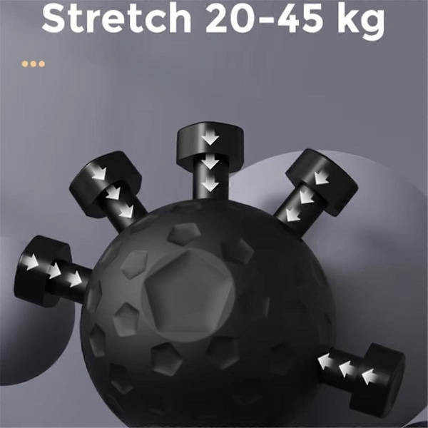 Finger Tränare Handgrepp Förstärkare Justerbar Styrketräning Handbollar Gripper Handstyrka Träning B