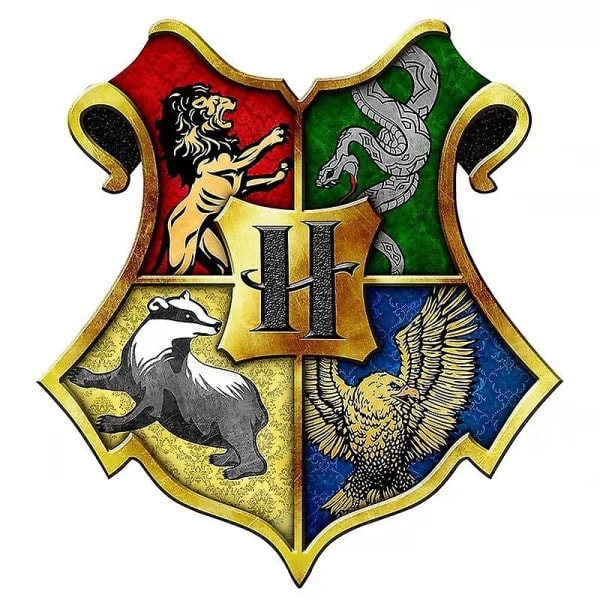 Yoda/Harry Potter Trepuslespill med Uregelmessige Puslespillbrikker, Kunstgave for Voksne og Barn A4 Harry