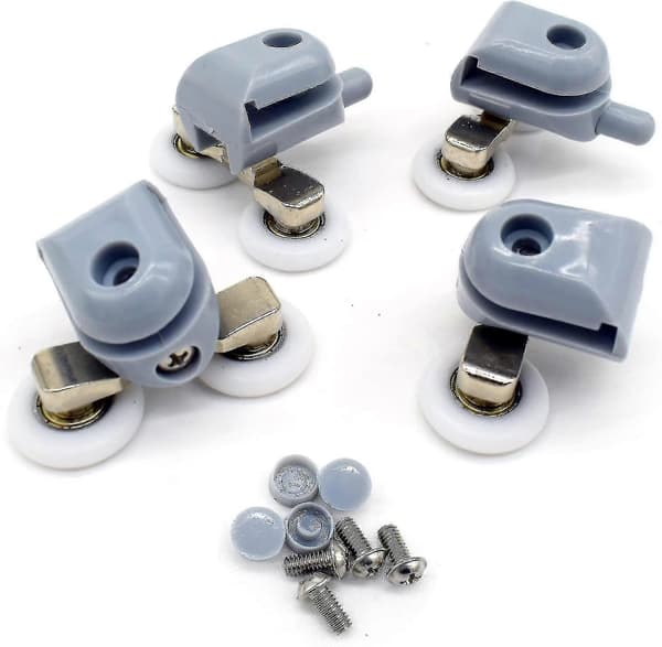 8-pack Dubbla Duschdörrsrullar 23 mm Diameter Badrumsreservdelar