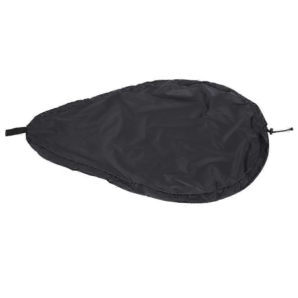 Universel Pasform Blokerende Kajak Kano Cockpit Cover Beskytter Sort XL