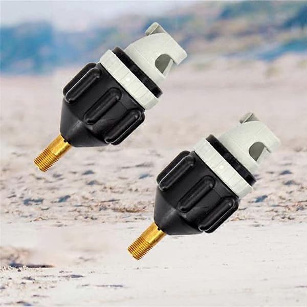 SUP Paddle Luftdyse Kajakk Luftventiladapter (Svart)