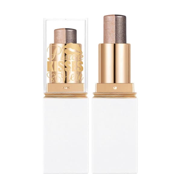 Skimrande Glitter Kräm Ögonskuggsstift Dubbeltonad Gradient Långvarig Vattentät Ögonmakeup