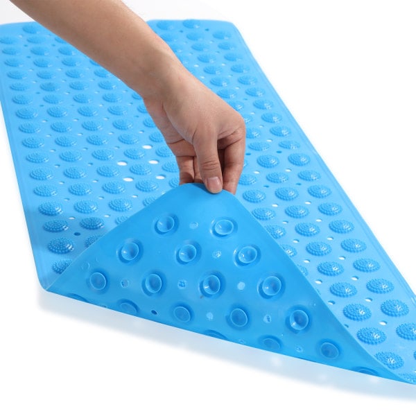 Badrumsmatta Badmatta Oceanblå Ocean Blue