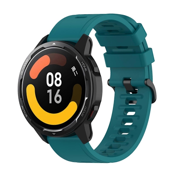 Silikonrem for Xiaomi Watch S1 Active / Watch Color 2 Green