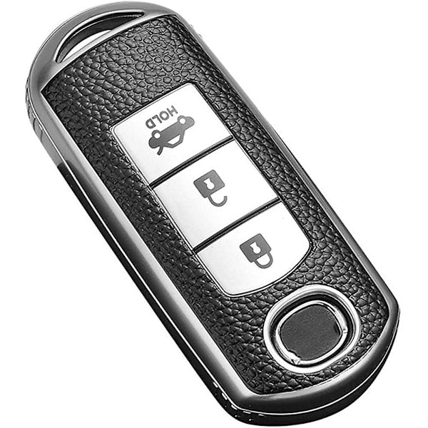 TPU-nahkainen auton avaimenperäkotelo Mazda 2 3 6 Axela Atenza Cx-3 Cx-4 Cx5 Cx-5 Cx-7 Cx-9 avaimettomalle avaimelle