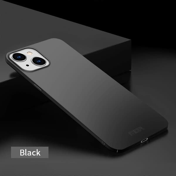 Mofi Frosted PC Ultratynt Hardt Deksel til iPhone 15 Pro Black