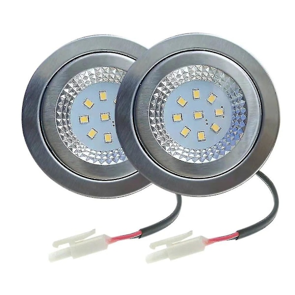 2-delt Køkkenventilation Emhætte Lys LED 15W 12V DC Kogeplade Røgfilter Pære til at Erstatte 20W Halogen Pære