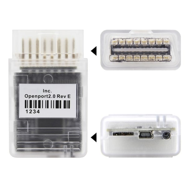 Tactrix Openport2.0 Chip Tuning Tool OBD2 Scanner Tool Diagnostisk Fjärrinstallation