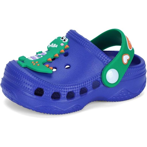 Lasten puutarha- ja rantakengät, liukumattomat, tytöille ja pojille Blue Inhale 18.0cm