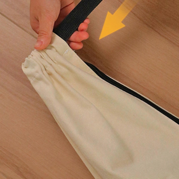 Camping Opbevaringstaske med Lynlås Bæretaske til Strandstol Teltstang Tripod 15cmx75cm Beige 15cmx108cm