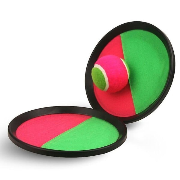 19cm Medium Sticky Paddle Racket, Foreldre-Barn Interaktiv Kasting og Suging Baller, Barnas Leke